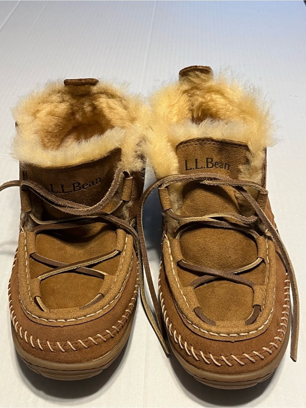L.L.Bean Wicked Good Slipper Boot Moccasins Women's Size 9